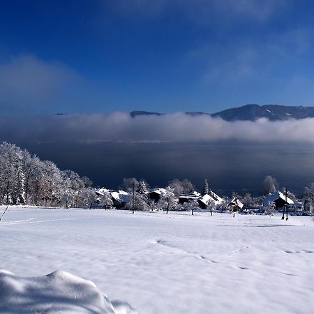 Hotel Schoenberger Nussdorf am Attersee Bagian luar foto