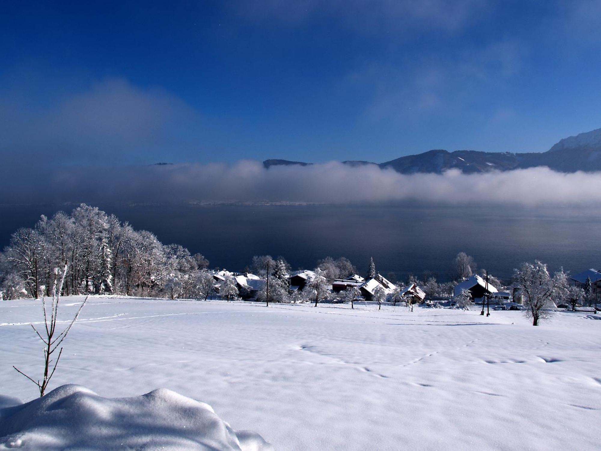 Hotel Schoenberger Nussdorf am Attersee Bagian luar foto